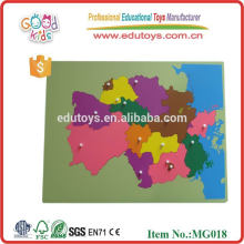 Preschool educational wooden teaser puzzles for sale